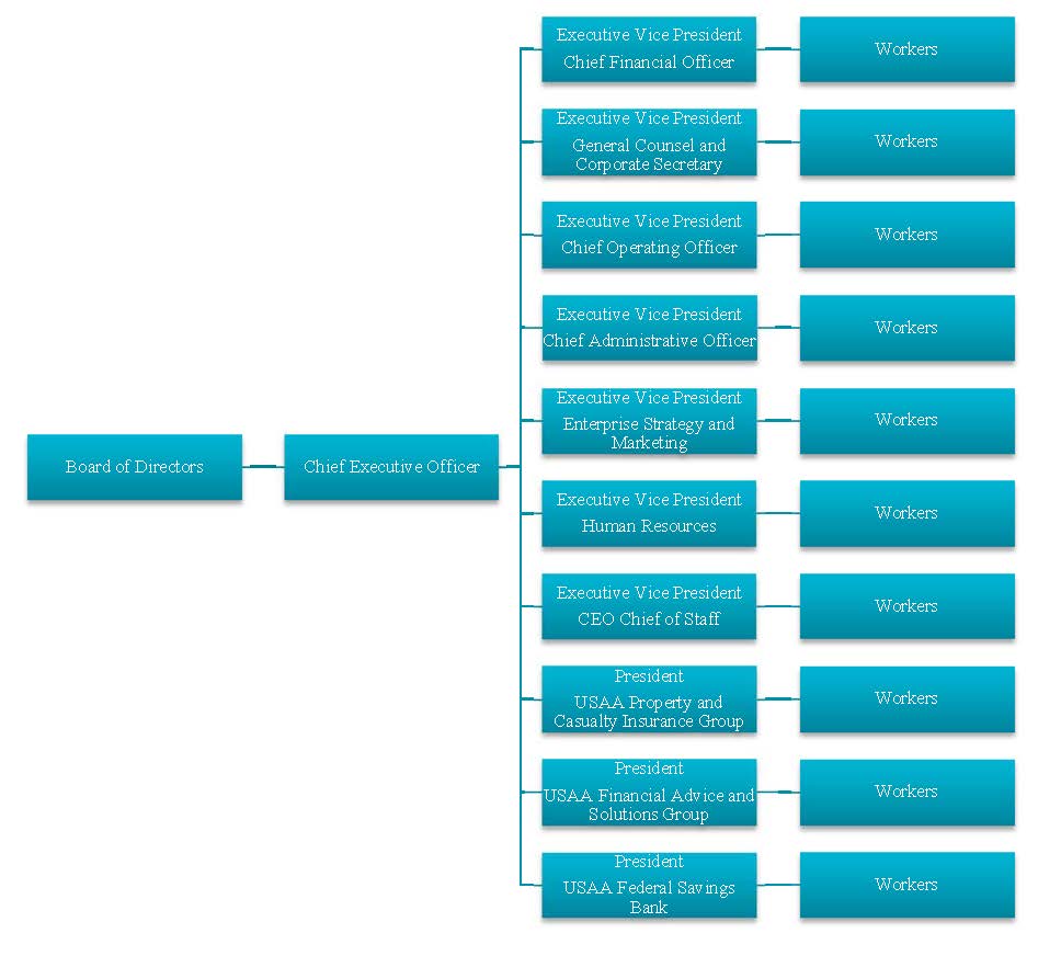 Usaa Organizational Chart
